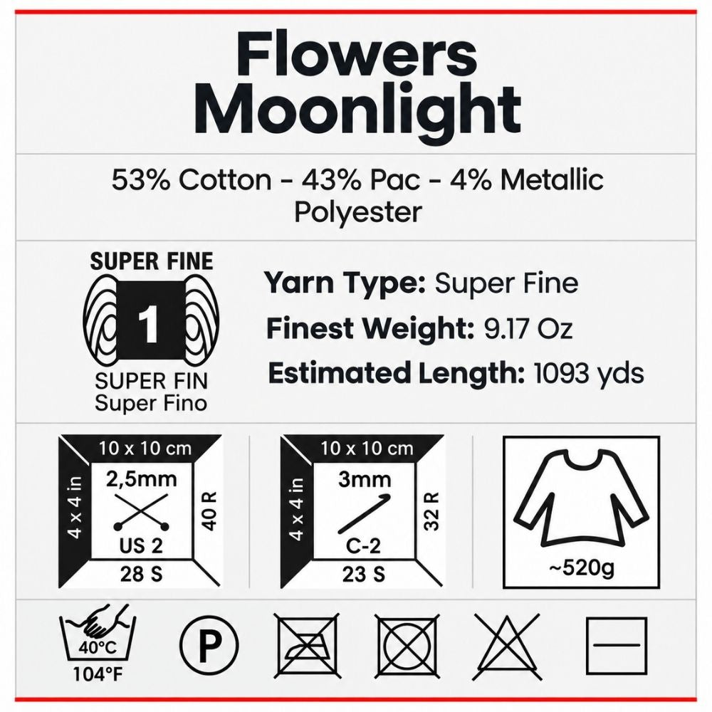 YanrArt Flowers Moonlight 3283