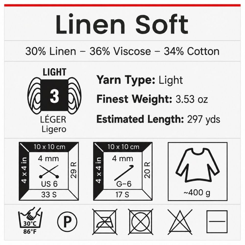 YarnArt Linen Soft