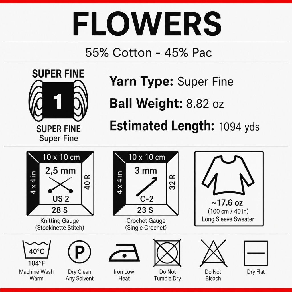 YarnArt Flowers